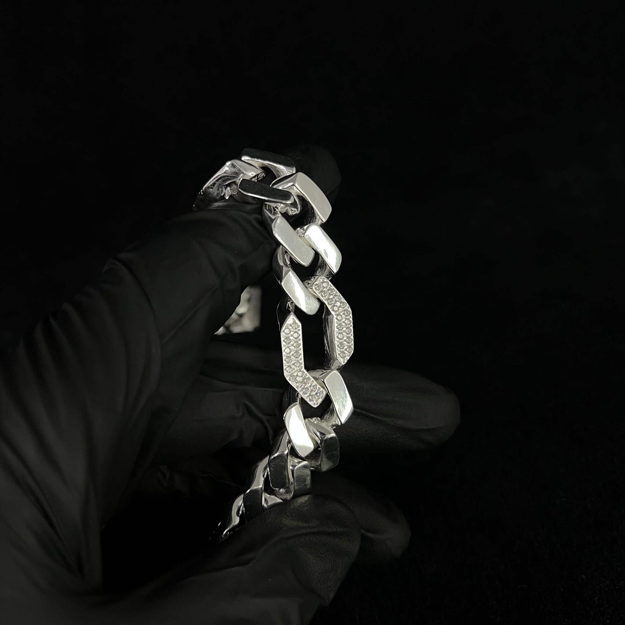 Cuban Link Bracelet - Silver 925 - 262