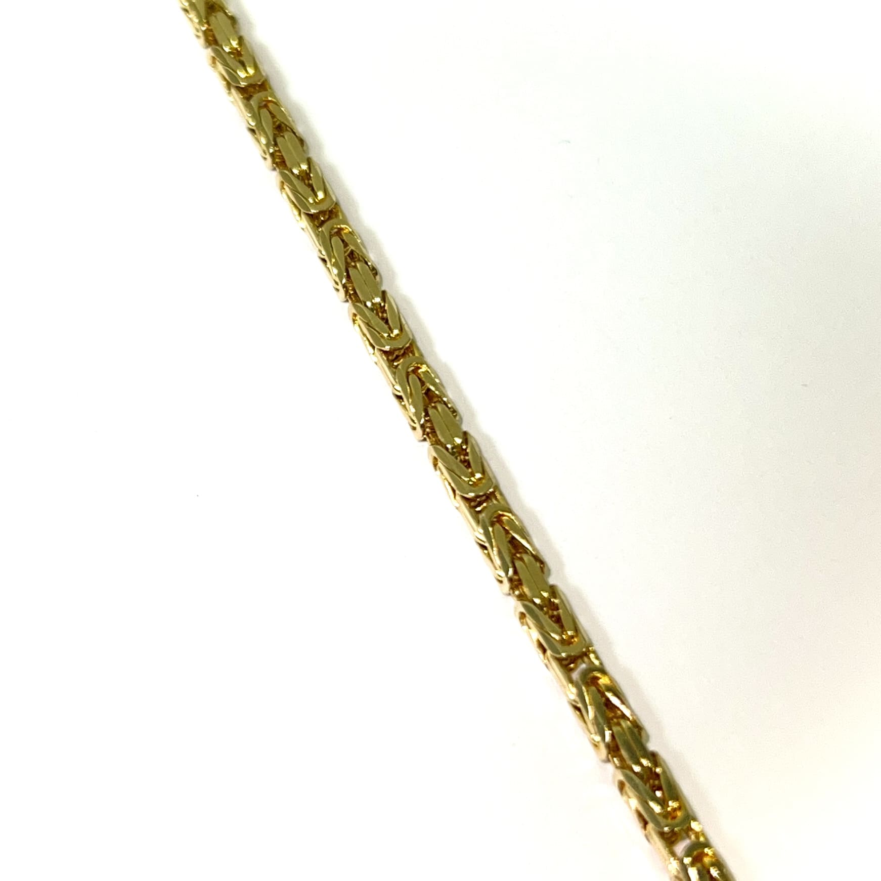 Kingschain Bracelet - 14 Carat Gold - 20cm / 3mm - 298