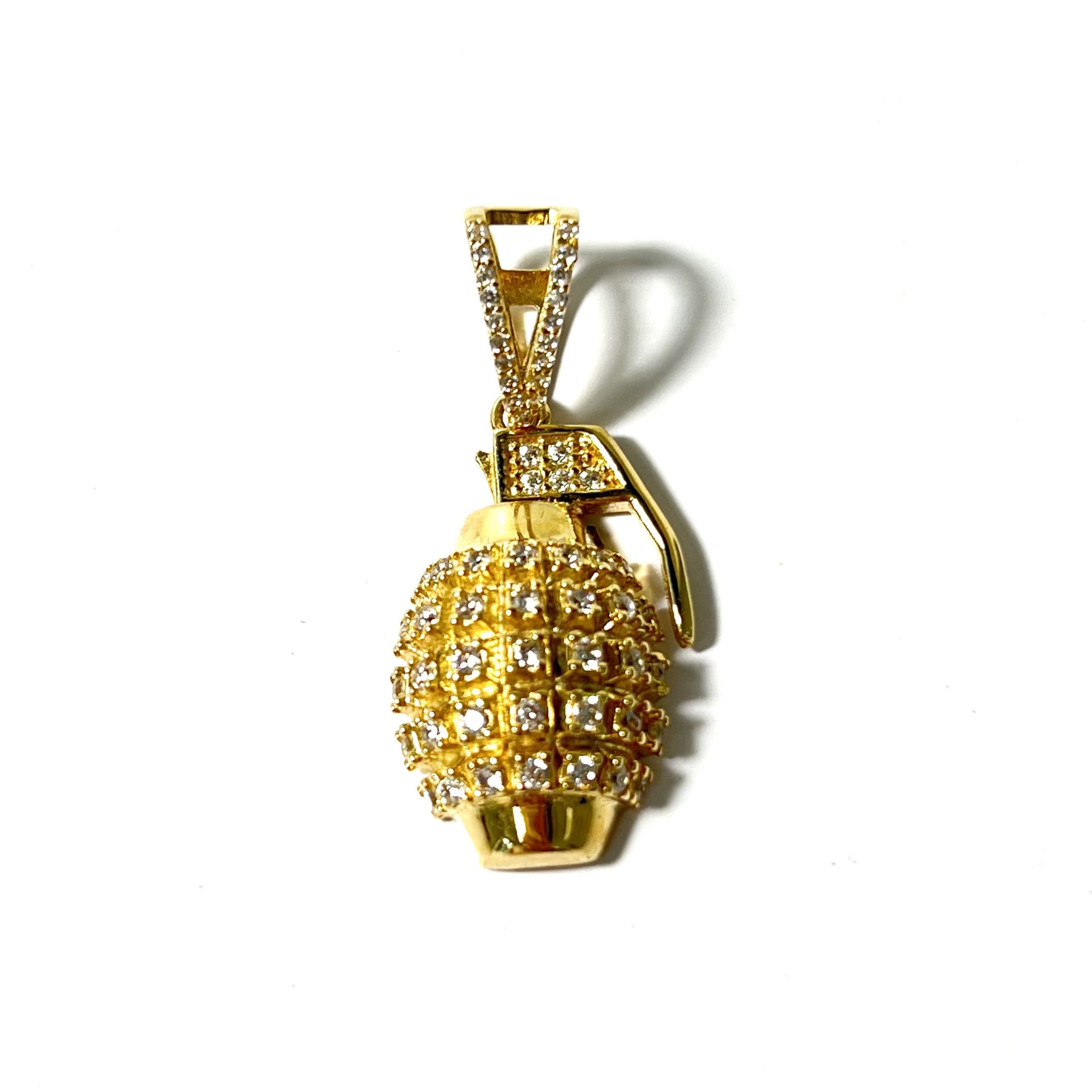 Grenade Pendant - 14 Carat Gold - 385