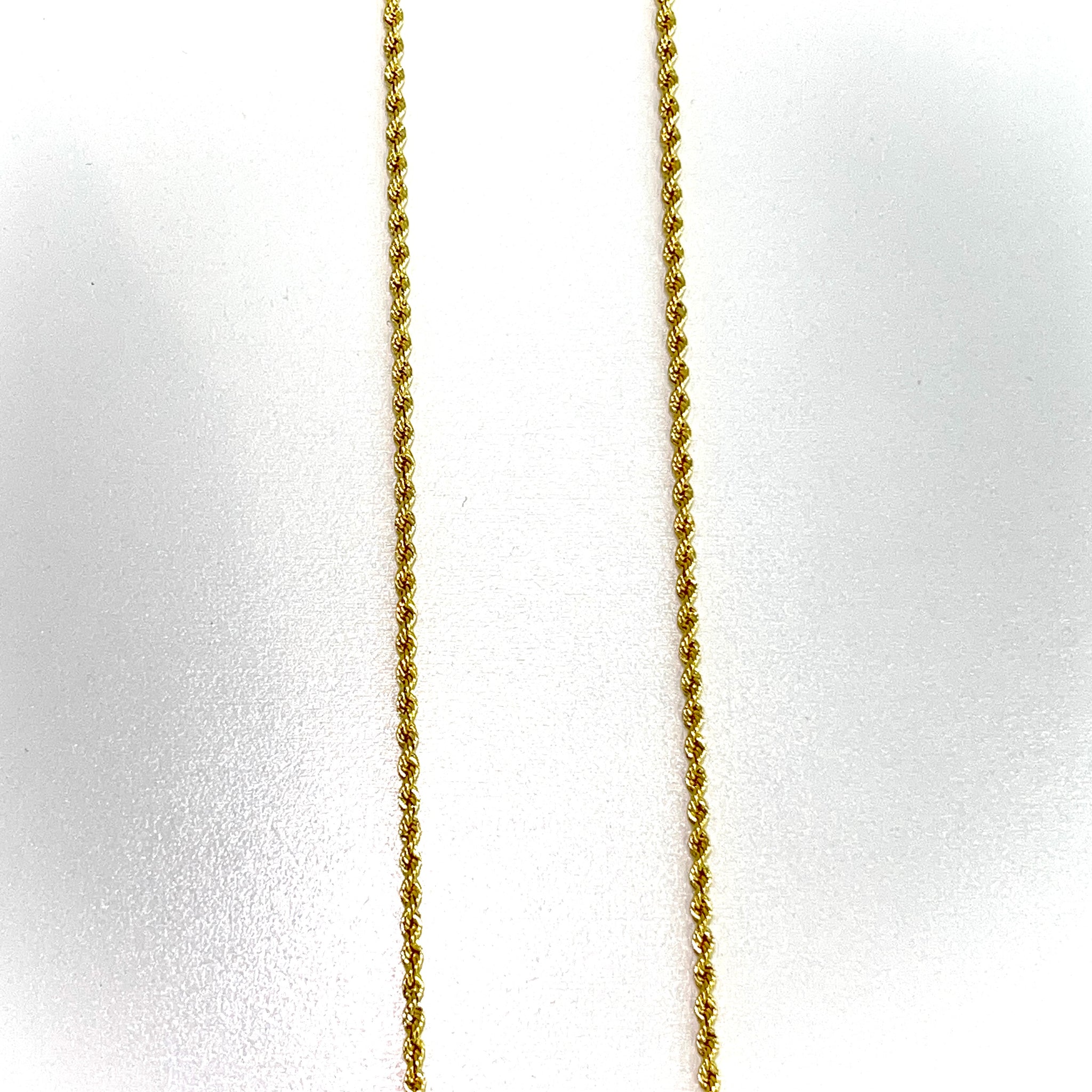 Rope Chain - 2mm 55cm - 14 carat