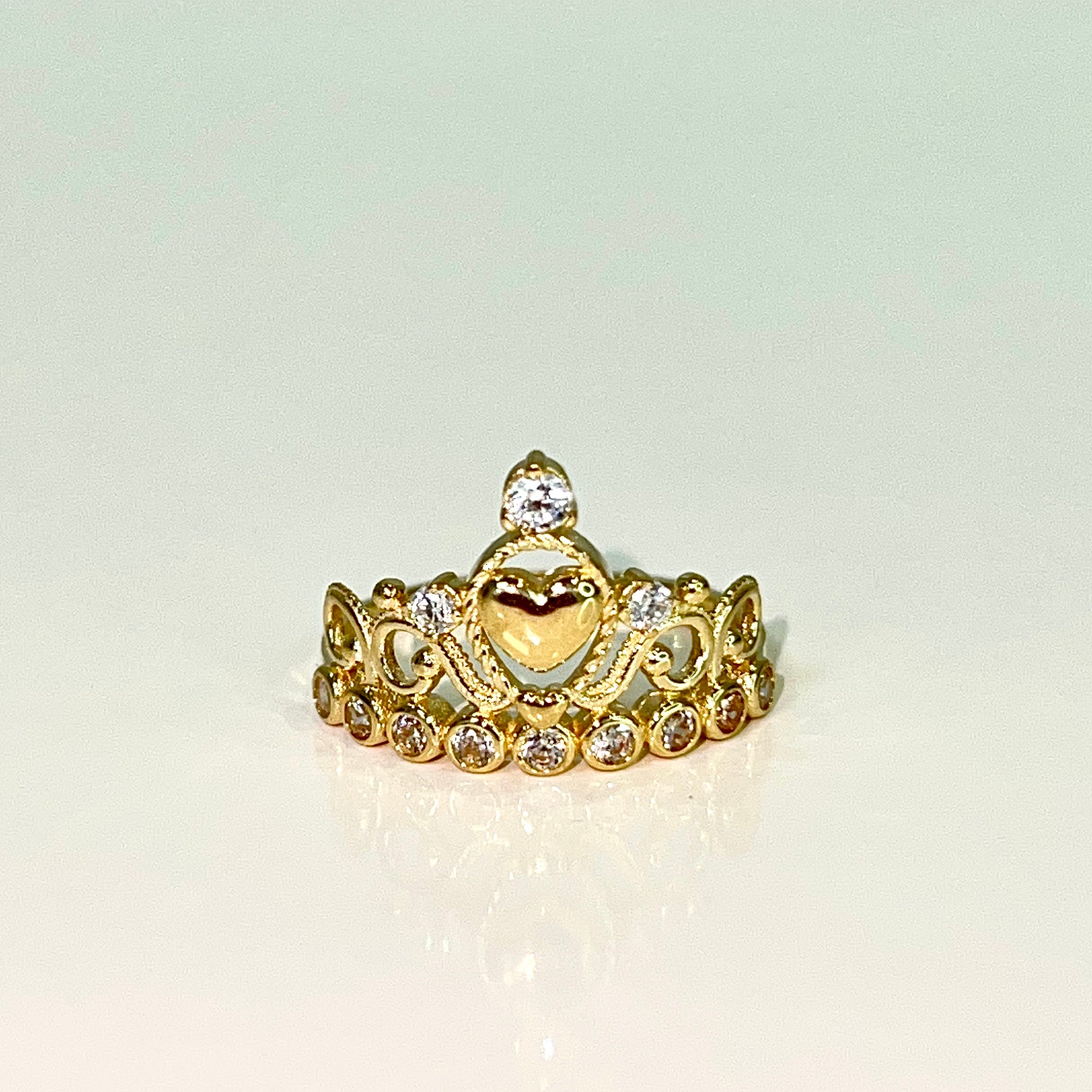 Royal Crown Ladies Ring - 18 carat gold
