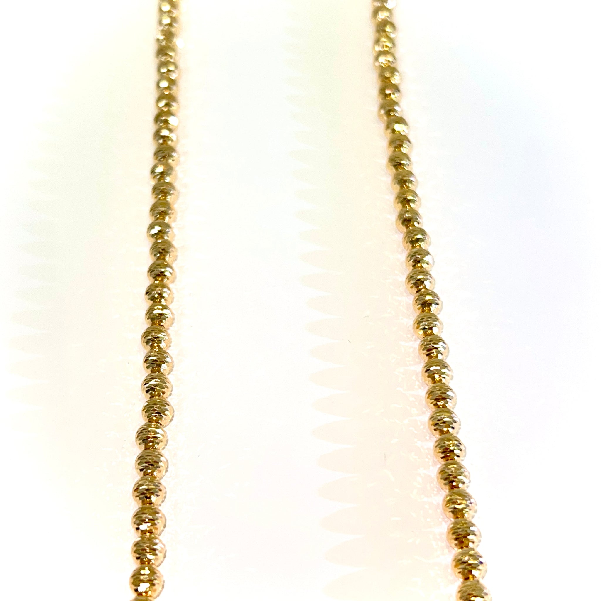 Mooncut Chain - 14 carat gold - 50cm / 4.2mm