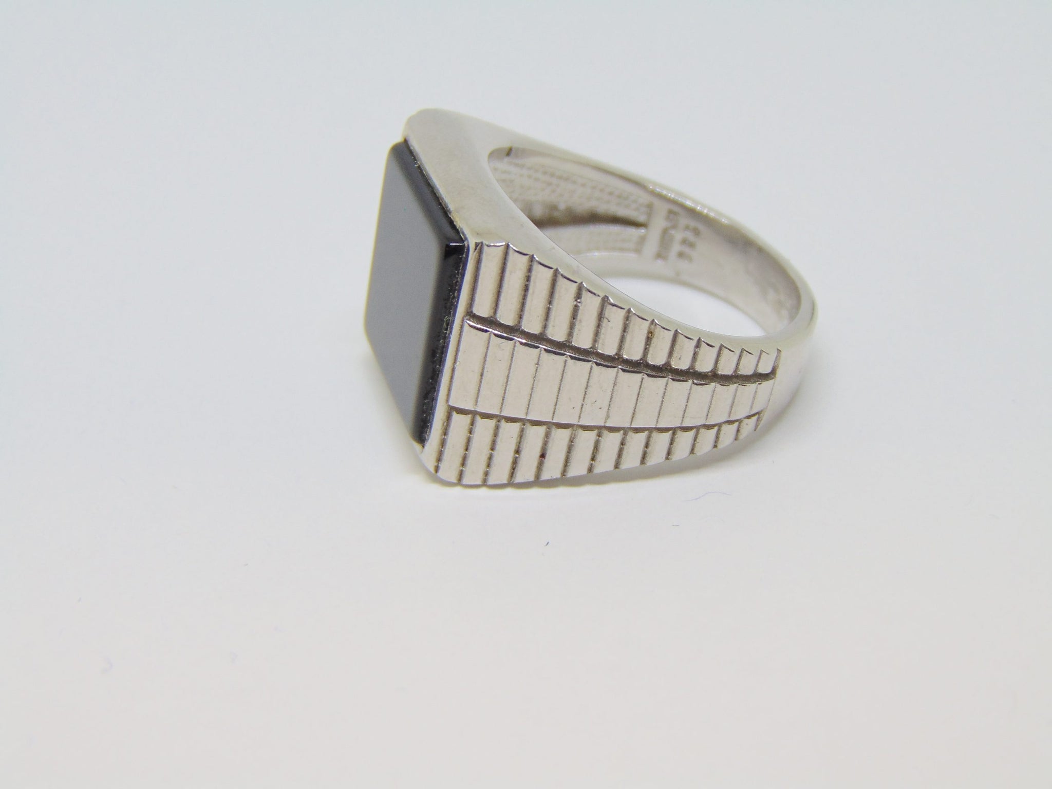 Zilveren Onyx ring (NEW) 002