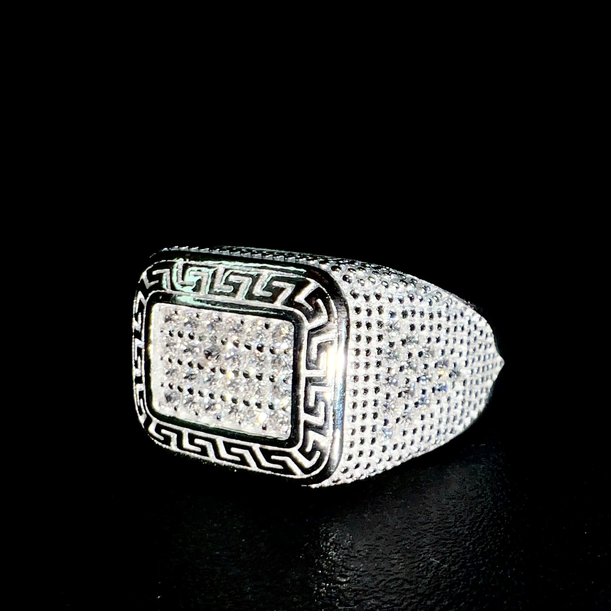 Medusa Link Ring - Silver 925 - Sehgal Dubai Collection