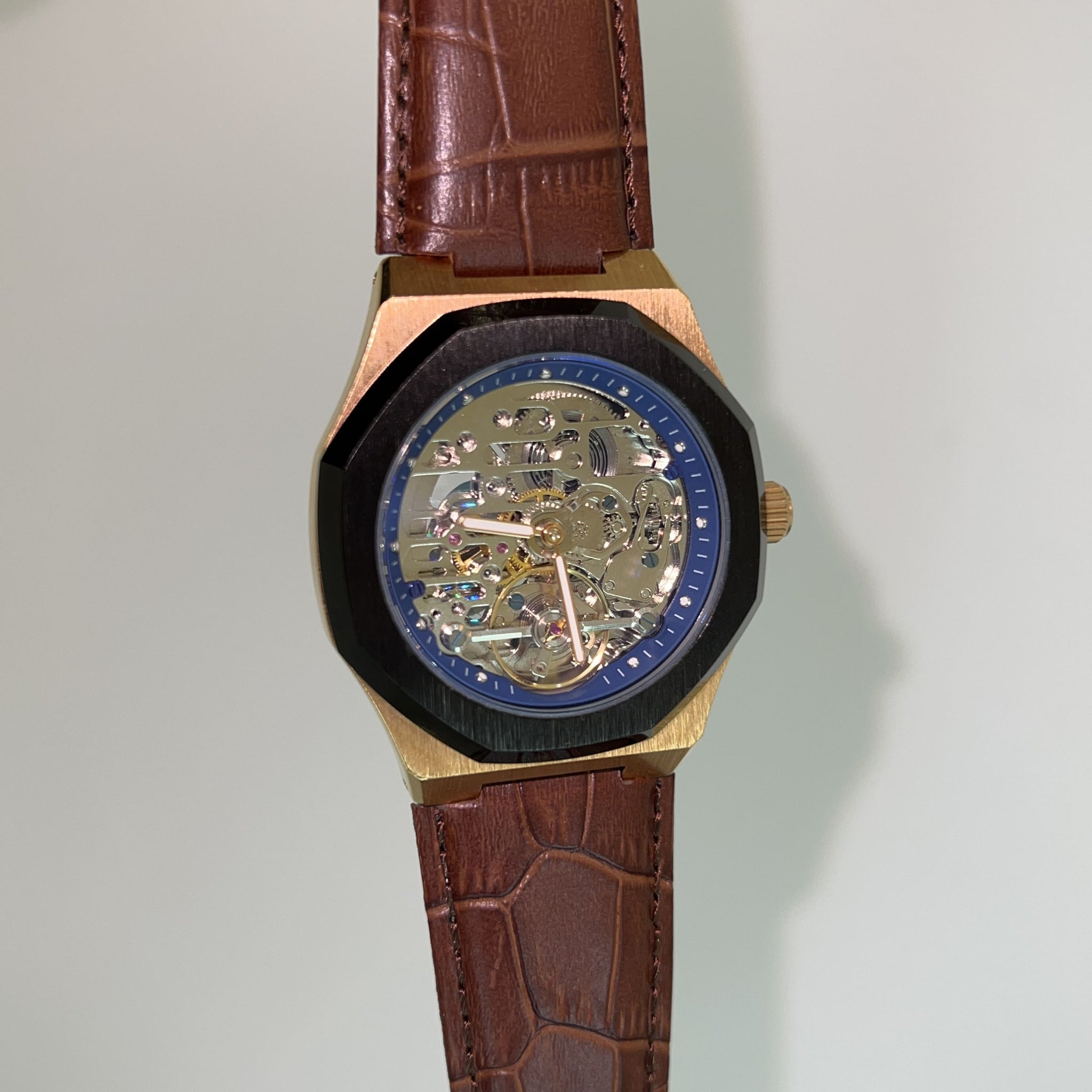 Prince watch - Sehgal Watches - Gold / Black / Blue / Brown - 40mm