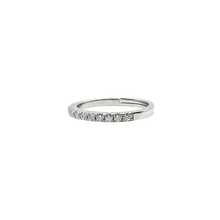 VVS Moissanite Single Layer Icy Ring (Stackable) – Silver 925