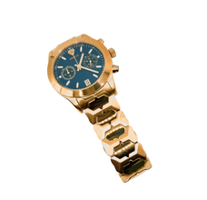 Sehgal Maharaja Watch - Gradient Blue - Rose Gold Plated