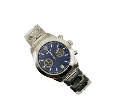 Sehgal Maharaja Watch - Gradient Blue - White Gold Plated