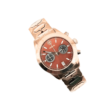 Sehgal Maharaja Watch - Gradient Chocolate Brown - Rose Gold Plated