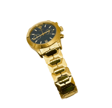 Sehgal Maharaja Watch - Gradient Emerald Green - Gold Plated
