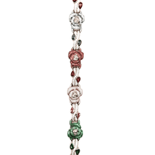 VVS Moissanite Multi-Color Roses by Sehgal – Patented Bracelet – 925 Sterling Silver