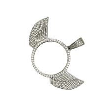 VVS Moissanite Angel Photo Pendant (With Wings) – Silver 925