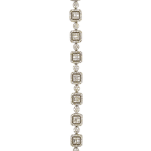 VVS Moissanite Iced Cube Bracelet - Silver 925