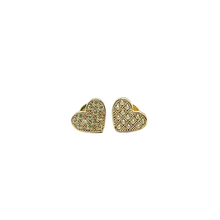 Big Heart Earrings - 14K Gold - 0111