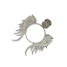 VVS Moissanite Angel Photo Pendant with Luxurious Wings – Silver 925