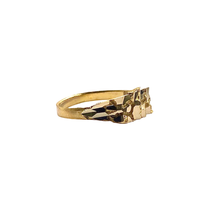 Diamond Cut Piet Piet Baby Ring 14K Gold