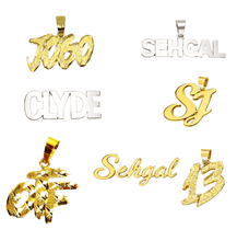 Silver 925 Custom Name / Initials Pendant