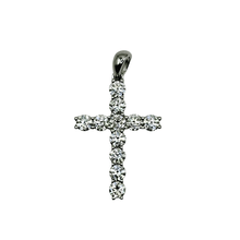 VVS Moissanite Cross Pendant – Silver 925