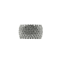 VVS Moissanite Deluxe Ice Ring - Silver 925