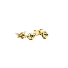 Diamond Cut Earrings – Unisex – 14K Gold