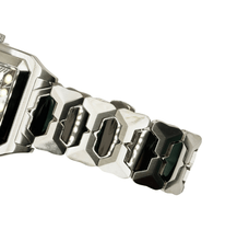 Sehgal Marbleous Watch - Ruby Brown - Whitegold Plated