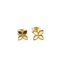 Flower Earrings – 14K Gold 0114