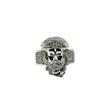 VVS Moissanite Jesus Head Ring - Silver 925