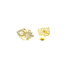 Royal Leaf Earrings – 14 Carat Gold