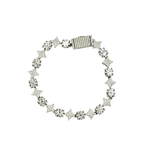 VVS Moissanite Ice-Cube Bracelet | Silver 925