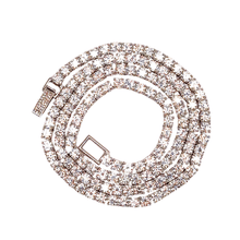 VVS Moissanite Tennis Chain – 4mm – Silver 925