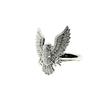 VVS Moissanite Eagle Ring - Silver 925