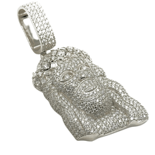 VVS Moissanite Iced Out Jesus Pendant – Silver 925