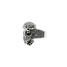 VVS Moissanite Jesus Head Ring - Silver 925