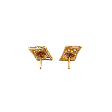 Radiant Clover Earrings 14K Gold