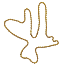 Rope Chain – 3.5mm – 14K Gold (55cm & 60cm & 65cm)