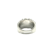 VVS Moissanite Piet Piet Ring – Mid Size | Silver 925 (Flexible)