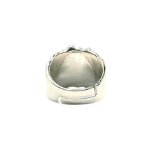 Large Piet Piet Ring – Silver 925 with Diamond Cuts