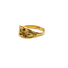 Initial S Baby Ring 14K Gold
