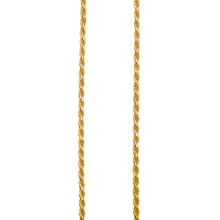 Rope Chain 2mm Solid - Silver 925 Gold Plated