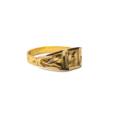 Initial M Baby Ring 14K Gold