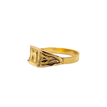 Initial M Baby Ring 14K Gold