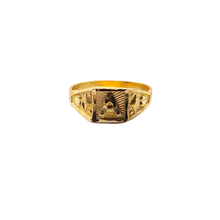 Initial A Baby Ring 14K Gold