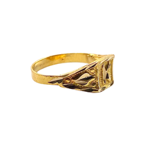 Initial K Baby Ring 14K Gold