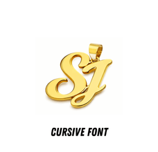 Silver 925 Custom Name / Initials Pendant