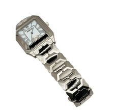 Sehgal Marbleous Watch - Dubai Blue - Whitegold Plated