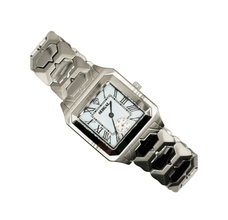 Sehgal Marbleous Watch - Dubai Blue - Whitegold Plated