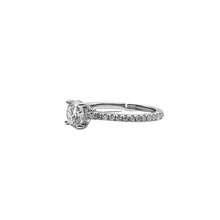 VVS Moissanite 1.25 Carat Solitaire Ring – Silver 925