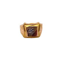Diamond Cut Star Baby Ring 14K Gold