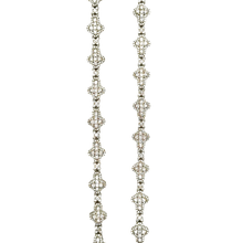 VVS Moissanite - Iced Out Cross Chain by Sehgal – 52cm | 9mm - Silver 925