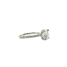 2ct VVS Moissanite Classic Solitaire Ring - Silver 925